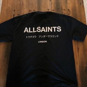 All saints tee size medium